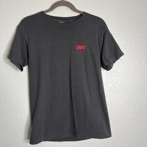 AC/DC Patch Grey T Shirt Size Small